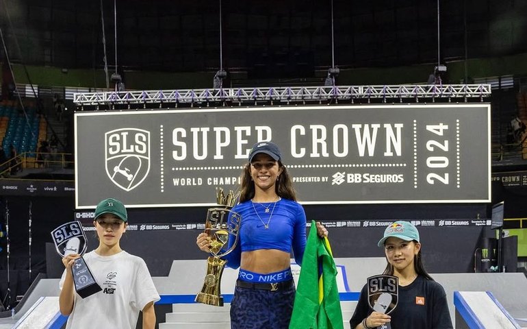 Rayssa Leal conquista o tricampeonato do Mundial de Skate