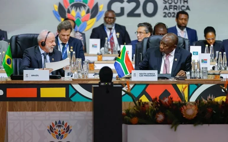 No G20, Lula defende 'soberania digital' e protagonismo de países em desenvolvimento na cadeia de minerais críticos