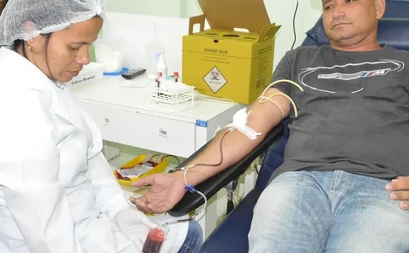Hemoal faz coletas externas de sangue em Arapiraca e Maceió neste sábado