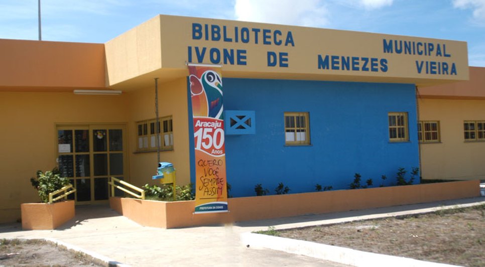 Biblioteca Municipal Ivone de Menezes / Foto: Foto: Prefeitura de Aracaju/ Divulgação