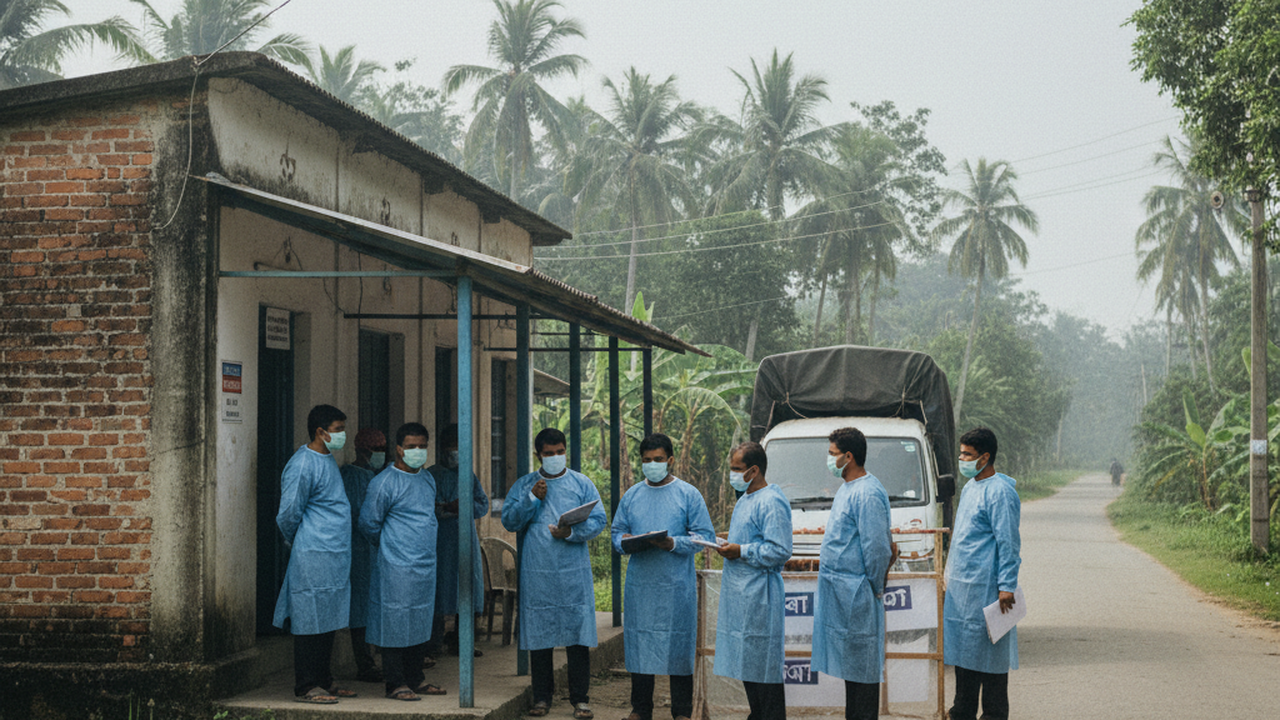 Bangladesh registra morte por vírus Nipah após alerta na Índia