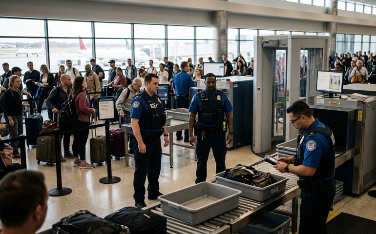 ICE começa a reforçar segurança em aeroportos dos EUA nesta segunda-feira