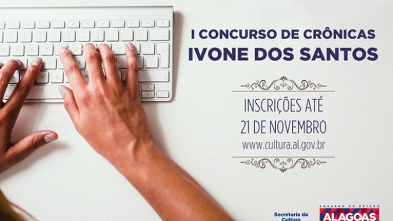 Prazo para inscrições do Concurso de Crônicas Ivone dos Santos se encerra na próxima segunda