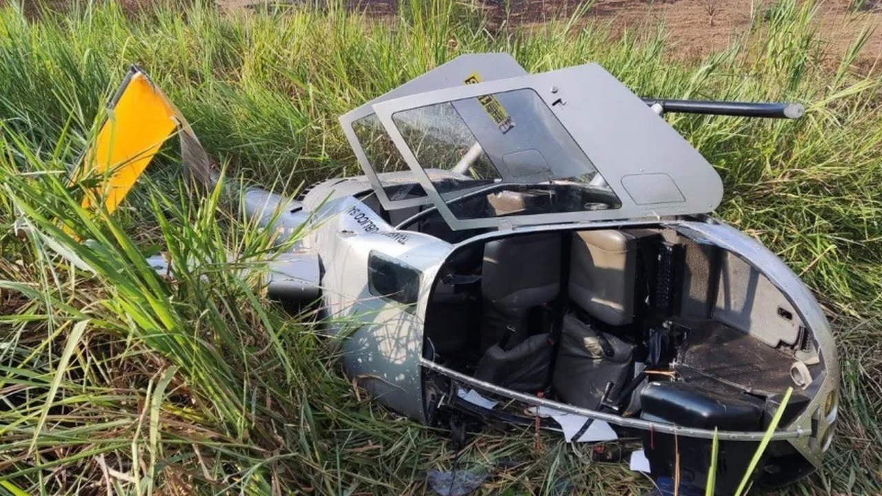 Helicóptero que transportava deputado Hercílio Diniz cai em MG