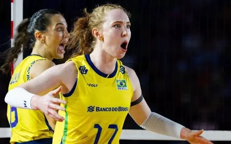 Brasil bate Porto Rico e mantém 100% no Mundial de Vôlei