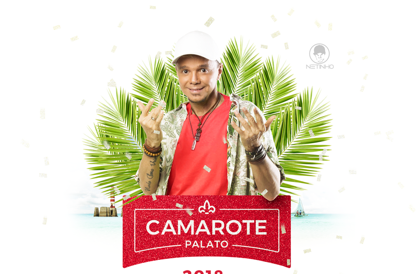 Camarote Palato traz Netinho, um dos grandes nomes da BA, de volta a Maceió