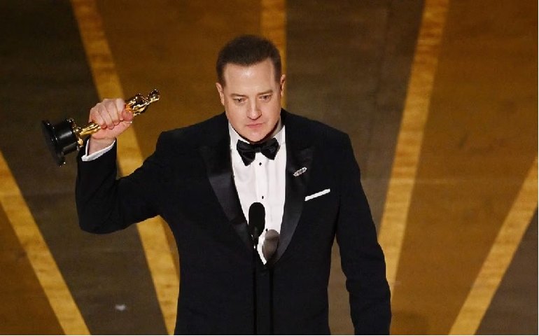 Oscar 2023: Brendan Fraser leva melhor ator graças a transformação em A Baleia