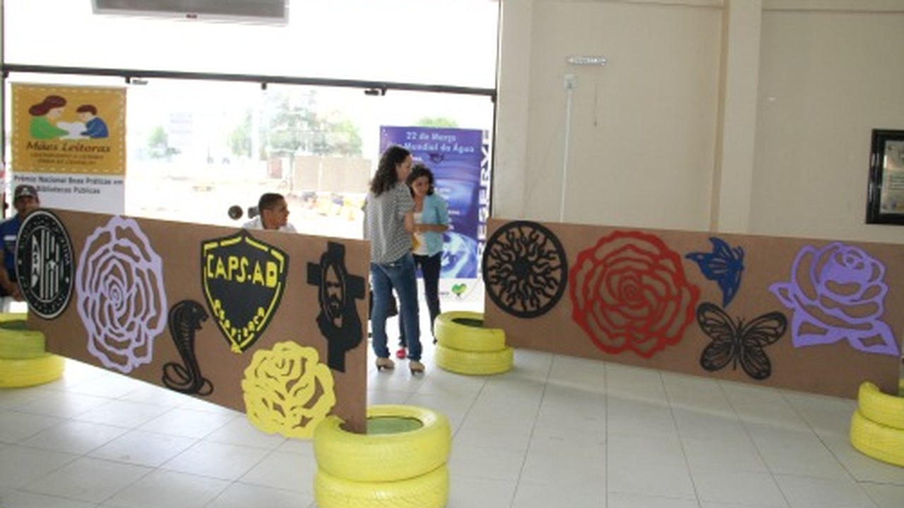Terapia: usuários do Caps-AD fazem artesanato e expõem peças em Arapiraca