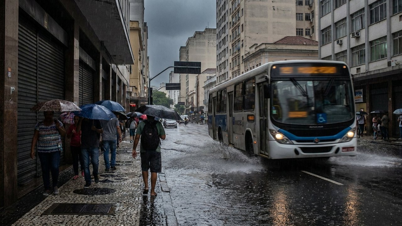 Inmet mantém Sudeste em alerta amarelo para chuvas durante o feriado de Nossa Senhora