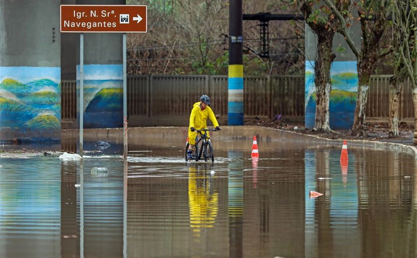 Inmet divulga alerta de perigo para o Rio Grande do Sul