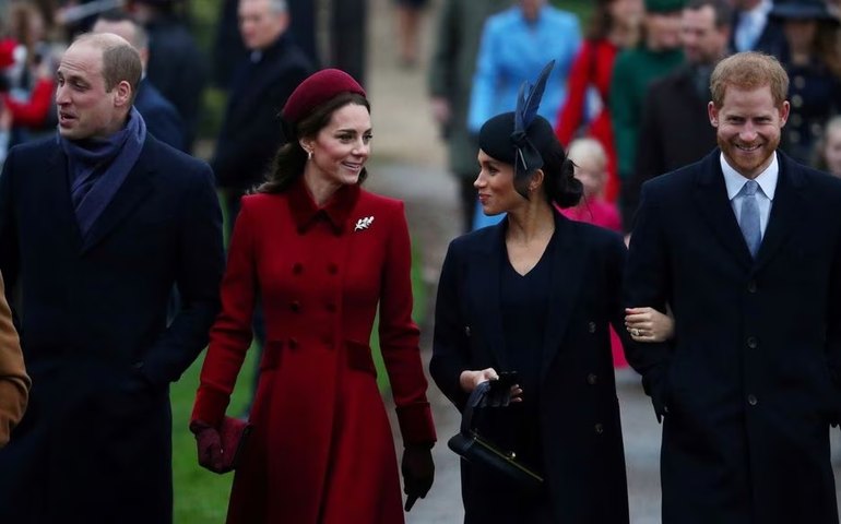 Príncipe William e Kate Middleton exigiram resposta firme do Palácio a Harry e Meghan