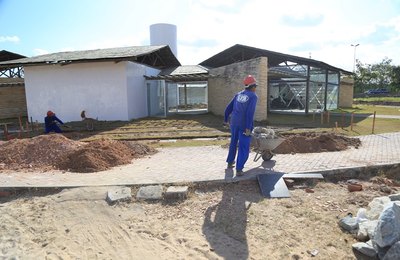 Obras do Museu de Biologia de Arapiraca são retomadas