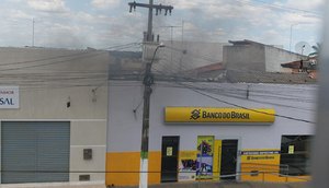 Agência bancária pega fogo em Nossa Senhora das Dores / Foto: Foto: Reprodução/Redes Sociais