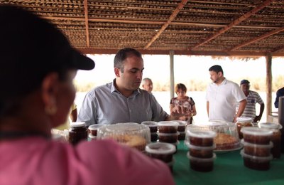Plantando o Futuro cresce e barraca para venda de produtos orgânicos é inaugurada no Pilar	