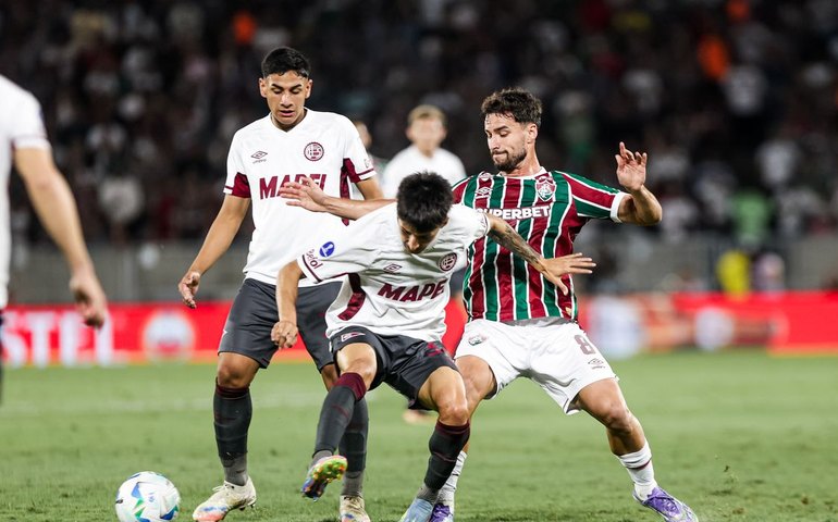 Fluminense cede empate ao Lanús e acaba eliminado da Sul-Americana