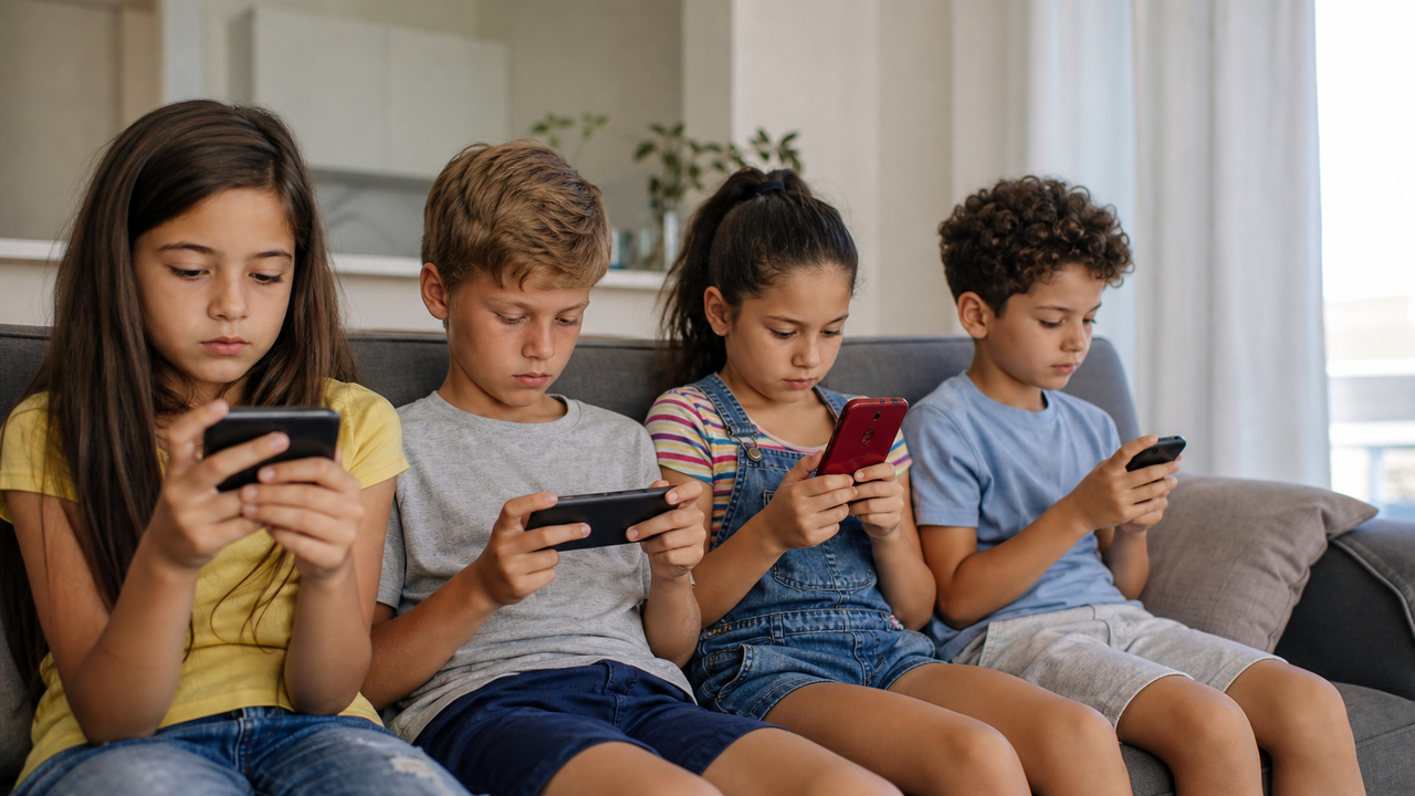 Por que as crianças estão usando menos celular no Brasil