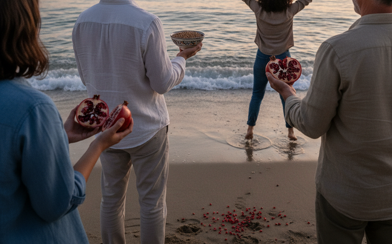 Romã, lentilha, pular ondas: veja a origem e o significado de 5 superstições do ano novo