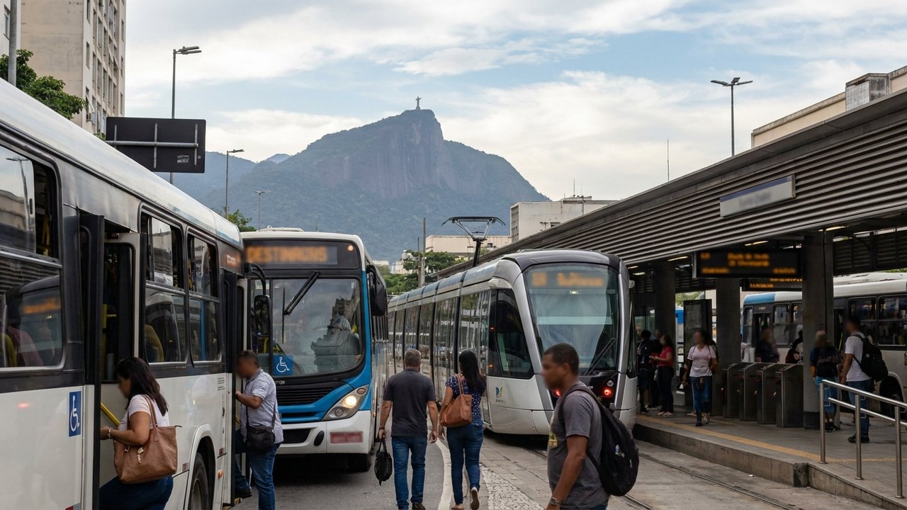 Até que horas tem transporte público gratuito hoje no Rio?