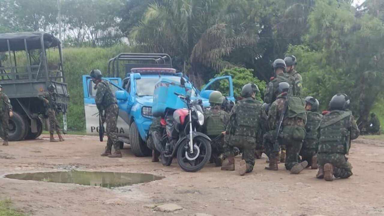 Criminosos atacam militares do Exército selecionados para fazer patrulhamento para o G20