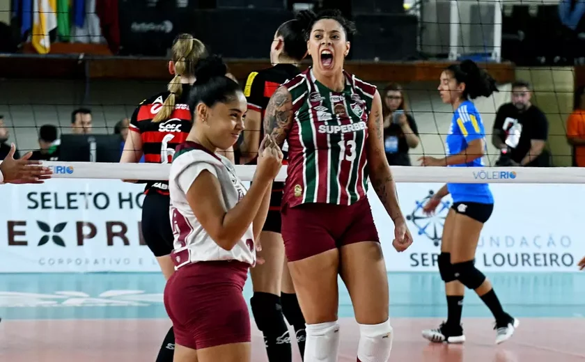 Fluminense vence o Campeonato Carioca de Vôlei Feminino 2024