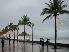 Alerta aponta chuvas intensas e rajadas de vento em Alagoas