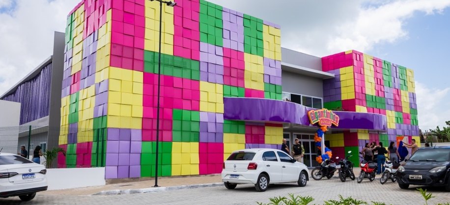 Gigantinho Bilíngue Oiticica já conta com mais de 400 crianças matriculadas. Foto: Victor Vercant/ Secom Maceió