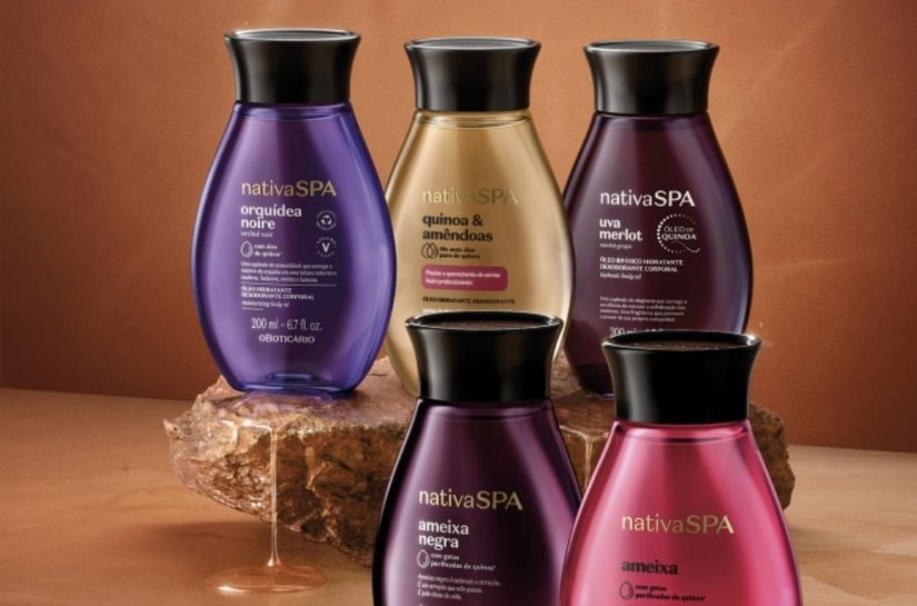 Com nova fórmula, Óleos Gloriosos de Nativa SPA reforçam a alta performance das fragrâncias e mantêm a pele perfumada até depois do banho
