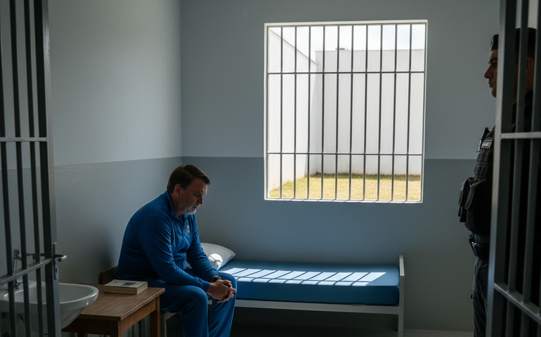 Nova cela de Bolsonaro na Papudinha é cinco vezes maior que quarto anterior na PF