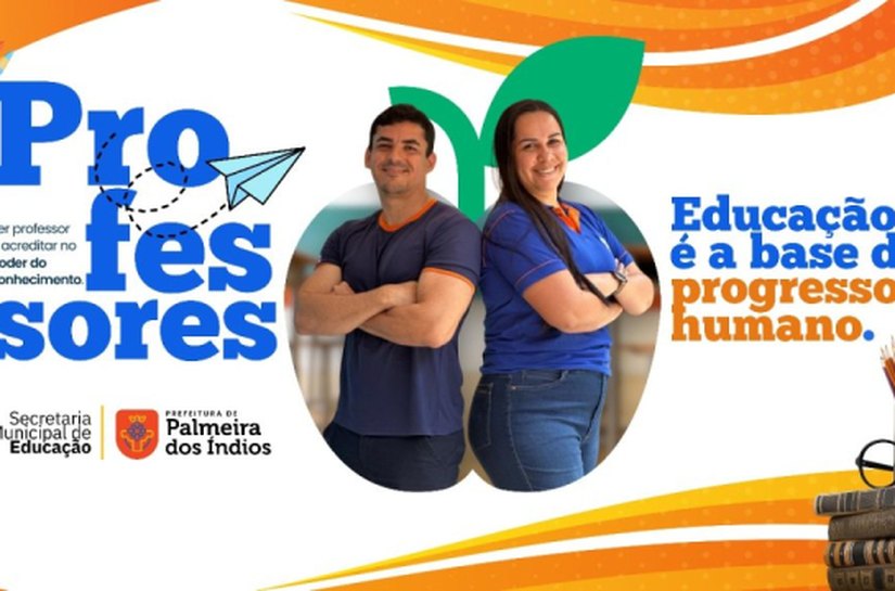 No Dia dos Professores, Palmeira reforça compromisso com a valorização dos educadores