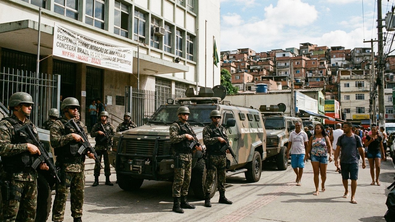 TRE do Rio aprova pedido de auxílio de forças federais para segurança durante eleições