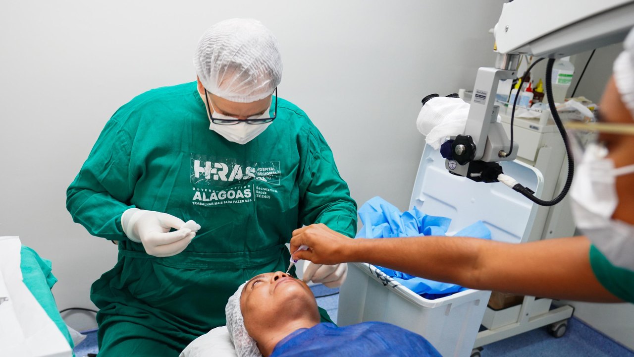 Hospital Regional do Alto Sertão realiza 686 cirurgias oftalmológicas pelo Programa Ver Melhor