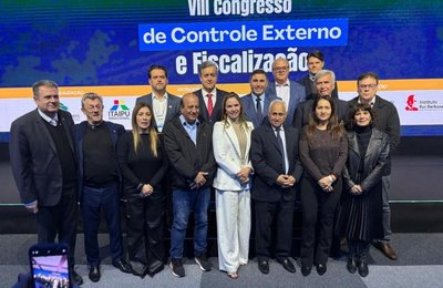 Conselheira Maria Cleide representa TCE/AL no VIII Congresso Técnico da OTC Mercosul 2025 em Foz do Iguaçu