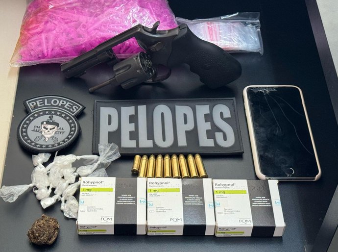 Batalhões da PM flagram crimes em Taquarana e São José da Tapera