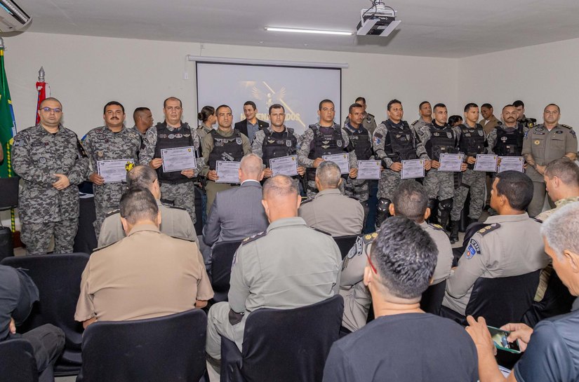 Polícia Militar conclui sexta turma do Estágio de Motopatrulhamento Tático