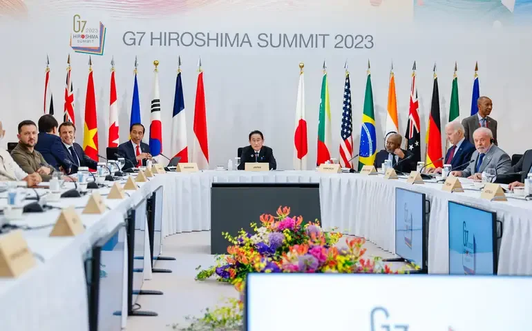 G7 apoia criação de Estado Palestino e condena guerras na Ucrânia e Oriente Médio