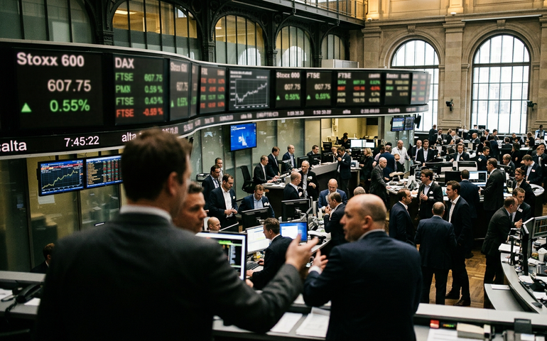 Bolsas europeias registram alta após quedas provocadas por tensão no Oriente Médio