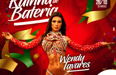 Wendy Tavares é a nova rainha de bateria da Mocidade Unida da Mooca