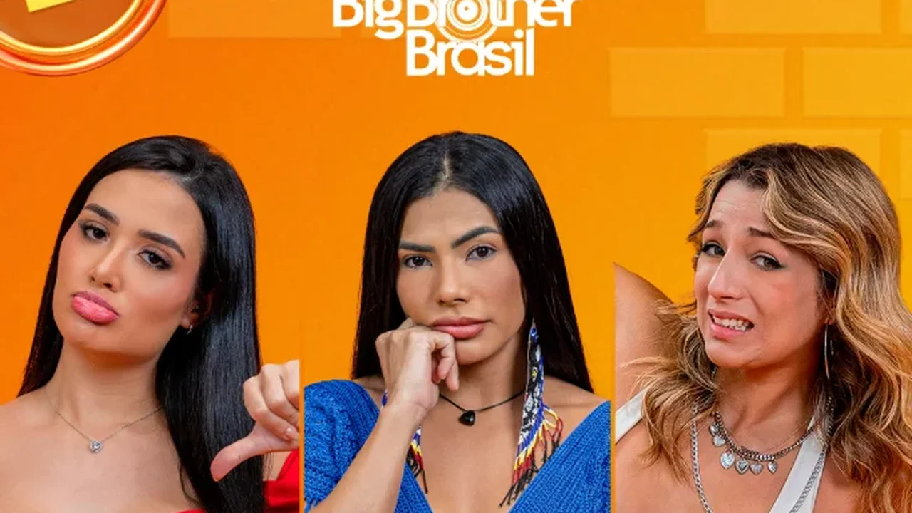 Jordana, Marciele e Samira estão no paredão do BBB 26