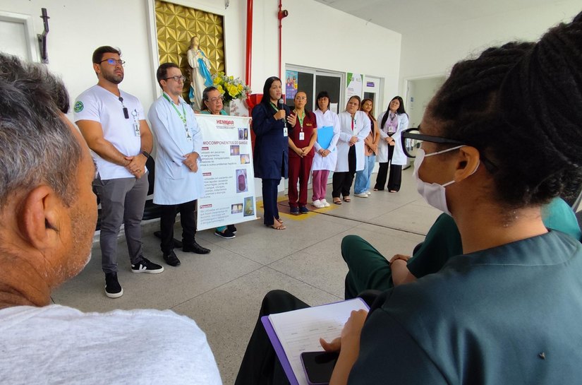 Hospital do Agreste realiza edição especial do projeto Sala de Espera com alertas sobre feriadão prolongado