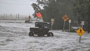 furacao-idalia-florida-eua-afp-31082023080747635 / Foto: Foto: Chandan Khanna