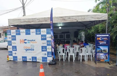 Programas Olhar e Saúde da Gente levam triagens de catarata, laqueadura e vasectomia para moradores do Biu