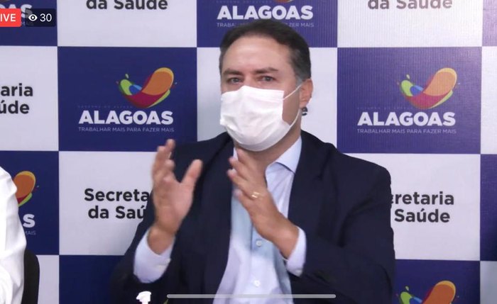 Governador explica dados em coletiva