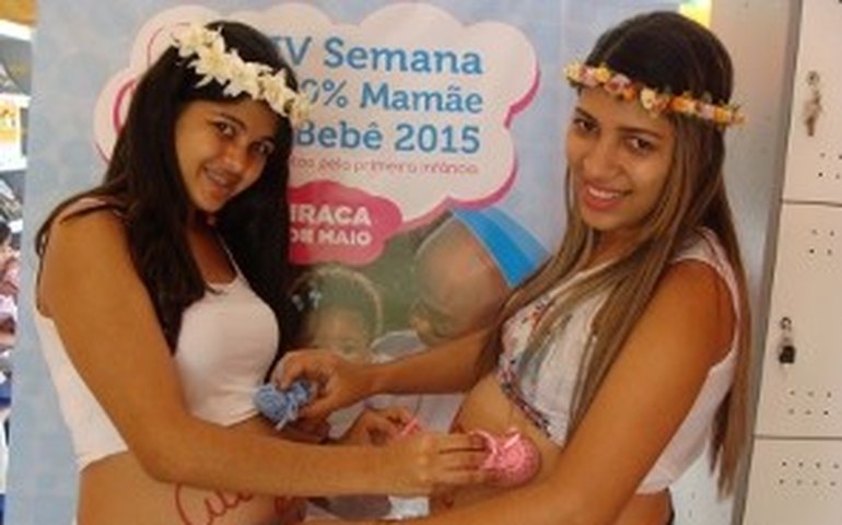 Arapiraca: Grávidas participam de projeto educacional nas Arapiraquinhas