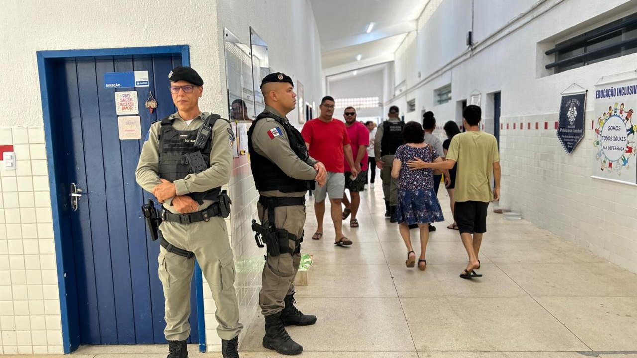 PM atua na segurança antes, durante e após eleições municipais