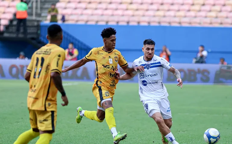 Amazonas e Paysandu empatam em 1 a 1 pela Série B do Brasileiro