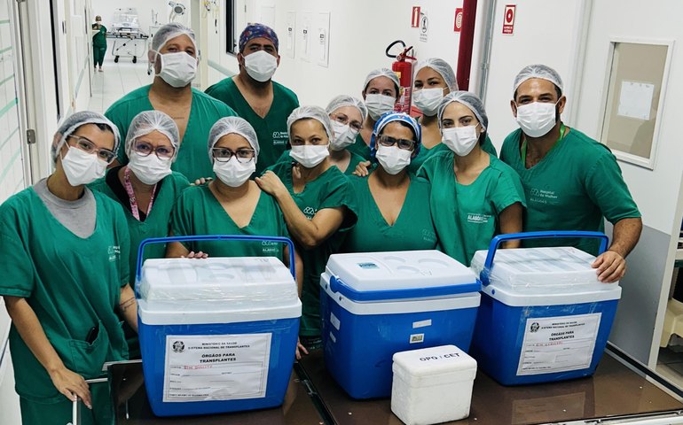 Hospital da Mulher de Alagoas registra mais uma captação de órgãos