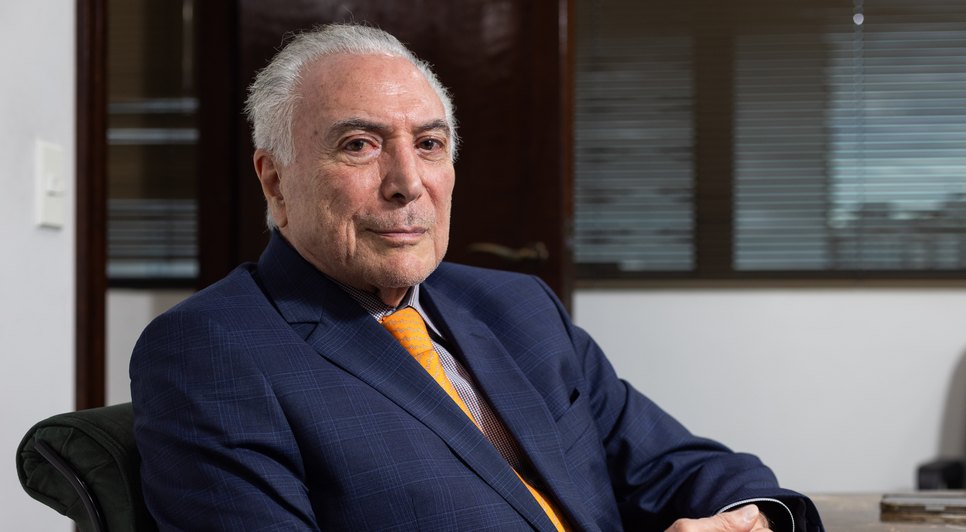 O ex-presidente Michel Temer / Foto: Tiago Queiroz