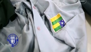 camisa usada na morte do capitão / Foto: SSP/SE