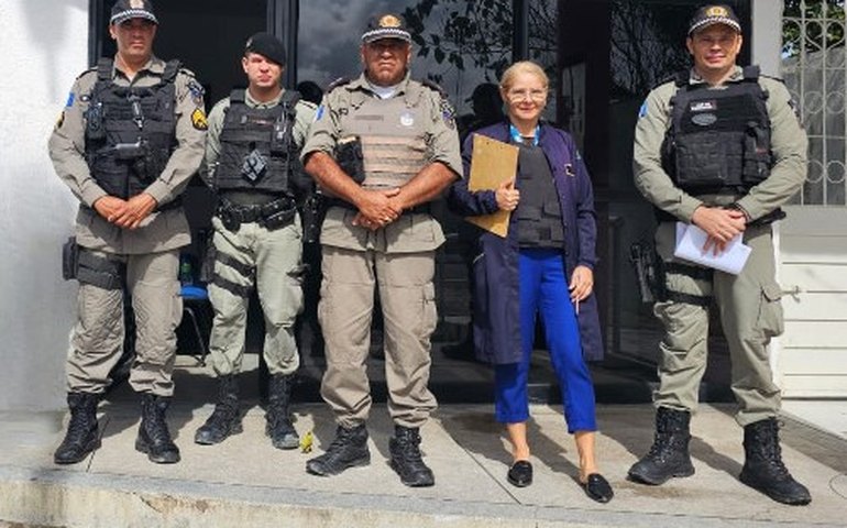 Policiais militares monitoram reeducandos do sistema aberto e semiaberto no Clima Bom