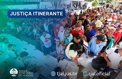 Justiça Itinerante beneficia quase 10 mil pessoas em um ano e meio